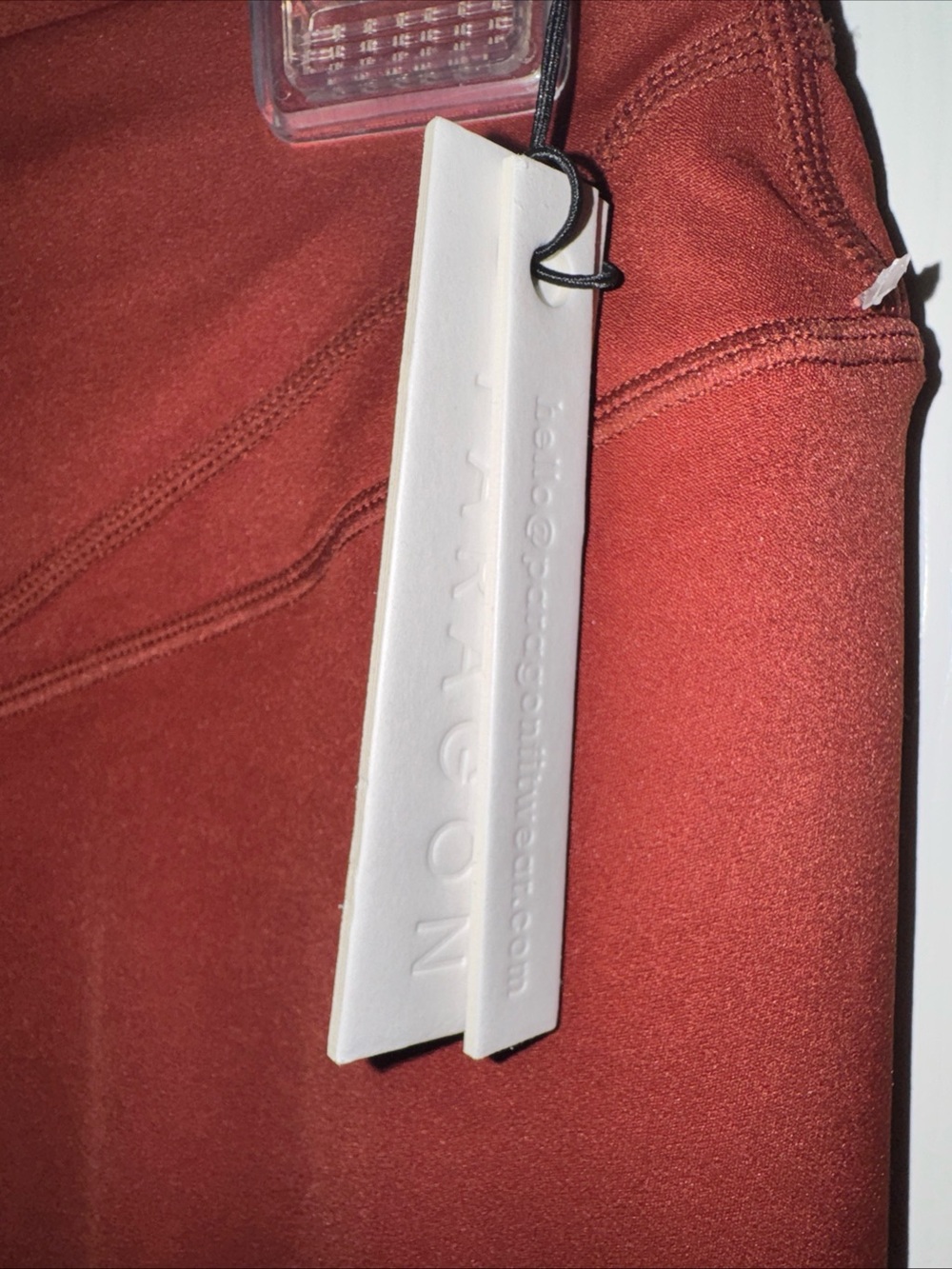 PARAGON Women's Leggings in Rust Brown - Picture 2 of 6